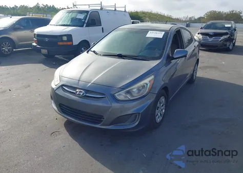 2016 Hyundai Accent Se из США, поврежденный, VIN KMHCT4AE9GU031820
